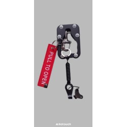 Raam sluiting zonder lasplaat