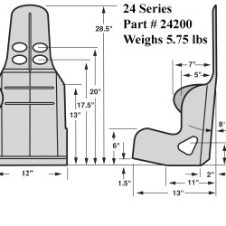 Kirkey Stoel Kind 12 Inch