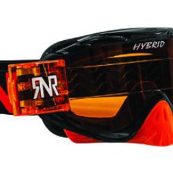 Rip 'n Roll Bril Hybrid + Roll Off BLACK (oranje glas)